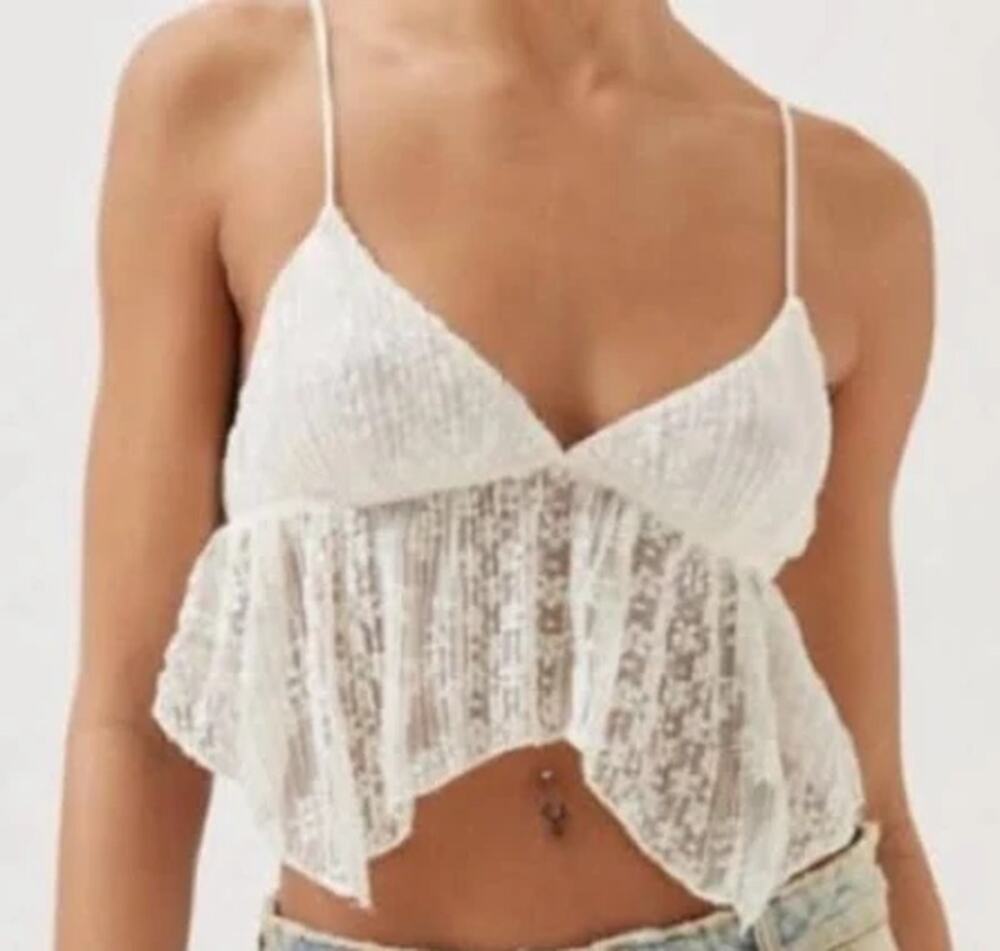 Urban Outfitters Tabatha Lace Babydoll Cami